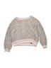 Volcom Print Pink Pullover Sweater Size 7 - photo 1