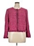 St. John Tweed Pink Cardigan Size 16 - photo 1