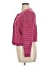 St. John Tweed Pink Cardigan Size 16 - photo 5