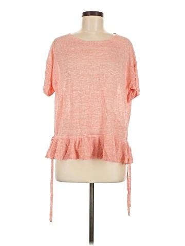 White + Warren Short Sleeve Top (view 1)