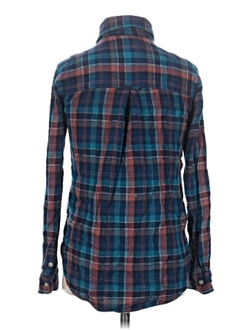 American Eagle Outfitters Long Sleeve Button-Down Shirt (view 2)