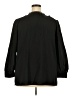 Avenue 100% Polyester Black 3/4 Sleeve Blouse Size 18 Plus - photo 2