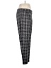 Elle Plaid Gray Casual Pants Size XL - photo 4