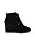 MICHAEL Michael Kors 100% Leather Solid Black Wedges Size 8 1/2 - photo 1
