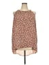 Torrid 100% Polyester Brown Sleeveless Blouse Size 2X Plus (2) - photo 1