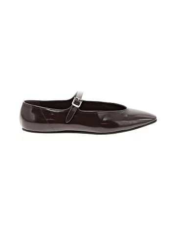 The Row Leather Olga Flats (view 1)