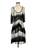 Boston Proper Graphic Black Cocktail Dress Size XS - photo 1