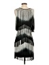Boston Proper Graphic Black Cocktail Dress Size XS - photo 2