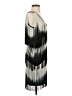 Boston Proper Graphic Black Cocktail Dress Size XS - photo 4