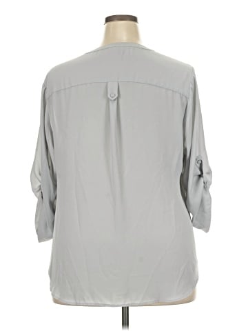 Torrid 3/4 Sleeve Blouse (view 2)
