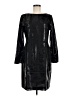 Piazza Sempione Metallic Black Cocktail Dress Size EU (IT) 44 / US 8 - photo 1