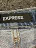 Express Blue Denim Shorts Size 4 - photo 3