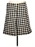 Talbots Houndstooth Ivory Casual Skirt Size 12 Petite - photo 1