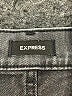Express Gray Denim Shorts Size 4 - photo 3
