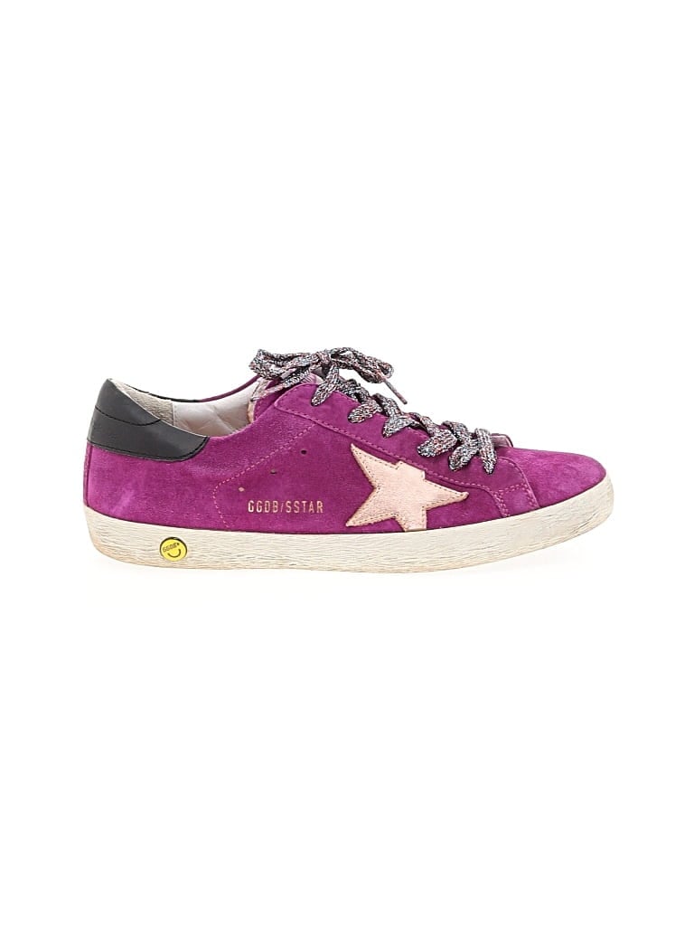 Pre-owned Golden Goose Kids' Sneakers In Purple