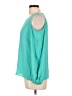 Rose + Olive 100% Polyester Teal 3/4 Sleeve Blouse Size M - photo 5