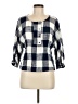Zara Basic Blue 3/4 Sleeve Blouse Size M - photo 1