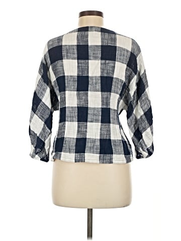 Zara Basic 3/4 Sleeve Blouse (view 2)