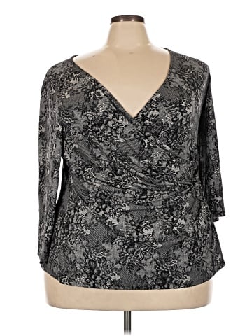 Lane Bryant 3/4 Sleeve Blouse (view 1)
