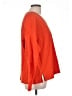 CAbi 100% Cotton Orange Pullover Sweater Size L - photo 4