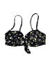 Shade & Shore Floral Black Swimsuit Top Size Med (34C) - photo 1