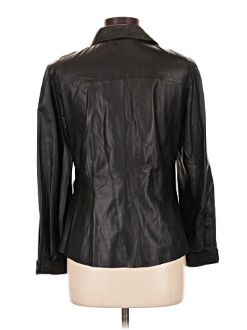 Lafayette 148 New York Leather Jacket (view 2)
