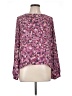 CAbi 100% Polyester Purple Long Sleeve Blouse Size L - photo 1