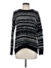 CALVIN KLEIN JEANS 100% Polyester Stripes Black Pullover Sweater Size S - photo 1