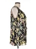 CAbi 100% Polyester Green Sleeveless Blouse Size L - photo 4