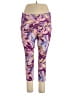 Avia Print Purple Active Pants Size XL - photo 1