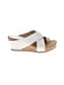 Donald J Pliner 100% Leather White Wedges Size 10 - photo 1