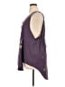 Blue Fish Purple Sleeveless Button-Down Shirt Size 1X (1) - photo 5