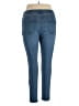 Gloria Vanderbilt Solid Blue Jeggings Size 14 - photo 2