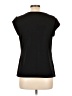 PREMISE Black Short Sleeve Top Size L - photo 2