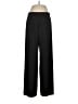 Trouve 100% Polyester Solid Black Casual Pants Size M - photo 1