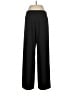 Trouve 100% Polyester Solid Black Casual Pants Size M - photo 2