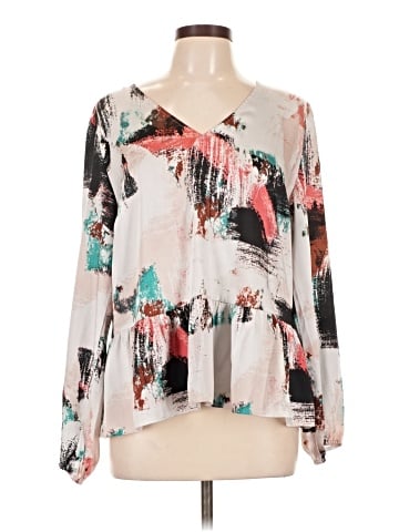 Nine West Long Sleeve Blouse (view 1)
