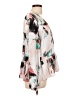 Nine West 100% Polyester White Long Sleeve Blouse Size L - photo 4