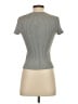 Maje Gray Short Sleeve Top Size Sm (1) - photo 2