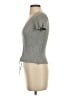 Maje Gray Short Sleeve Top Size Sm (1) - photo 5