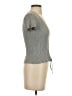 Maje Gray Short Sleeve Top Size Sm (1) - photo 4