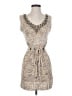 Vertigo Paris Tweed Silver Cocktail Dress Size S - photo 1