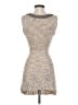 Vertigo Paris Tweed Silver Cocktail Dress Size S - photo 2