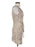 Vertigo Paris Tweed Silver Cocktail Dress Size S - photo 4