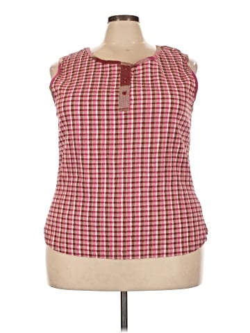 Basic Editions Sleeveless Blouse (view 1)