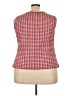 Basic Editions Pink Sleeveless Blouse Size 3X - photo 2