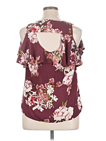 Iz Byer Short Sleeve Blouse (view 2)