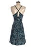Athleta Animal Print Blue Cocktail Dress Size M (tall) - photo 2