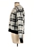 1.State Plaid Stripes Checkered-gingham Multi Color Silver Cardigan Size L - photo 5
