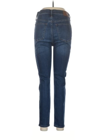 Madewell 10" High-Rise Skinny Jeans in Danny Wash: TENCEL&trade; Denim Edition (view 2)